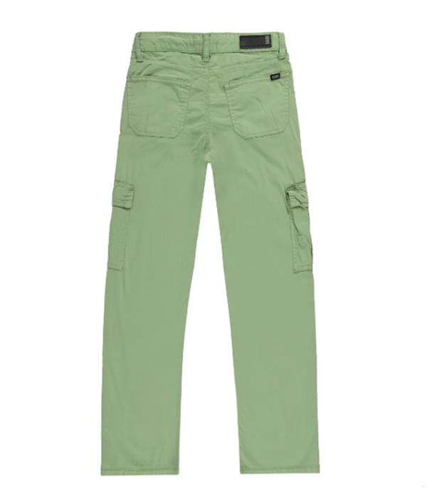 Girl's Cotton Karly Cargo Pants - Green