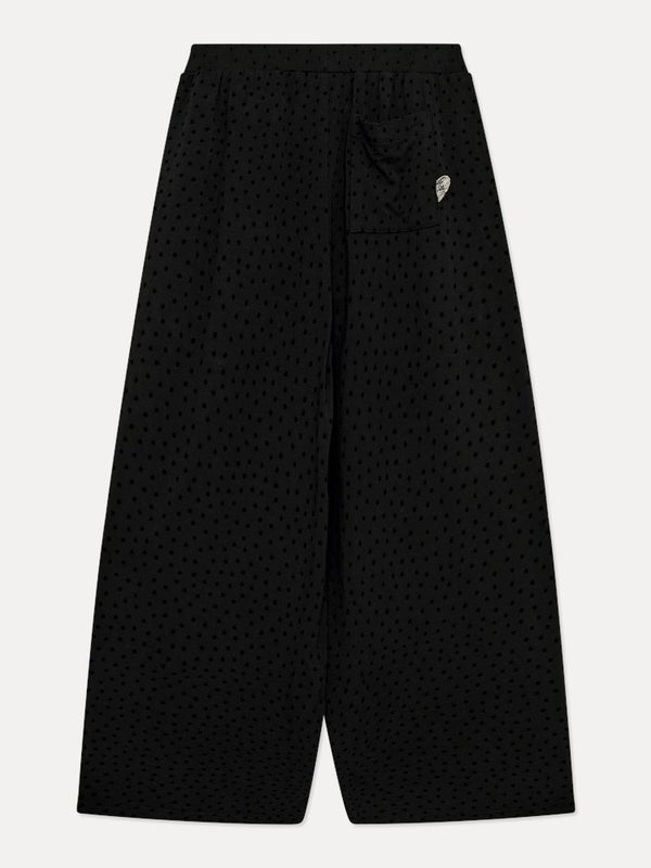 Girl's Loose-fitting Trousers - Black