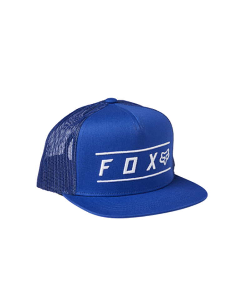 Fox Youth Pinnacle Snapback Mesh Hat - Blue