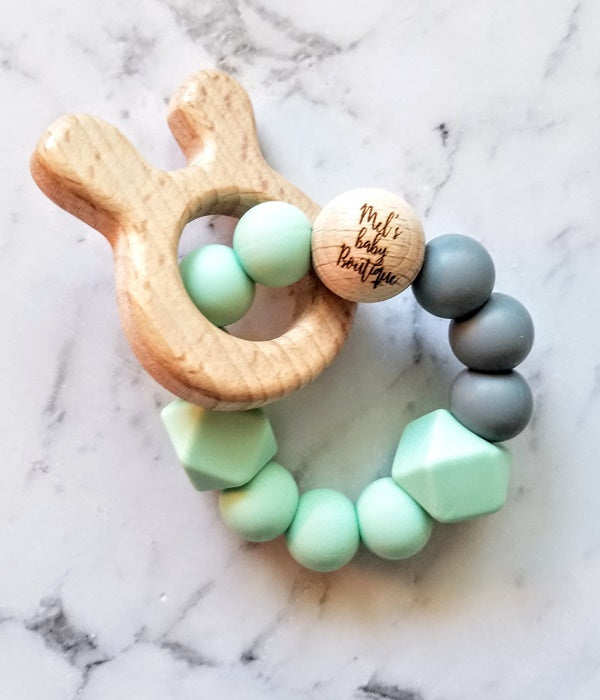 NZ Made Bunny Teether
