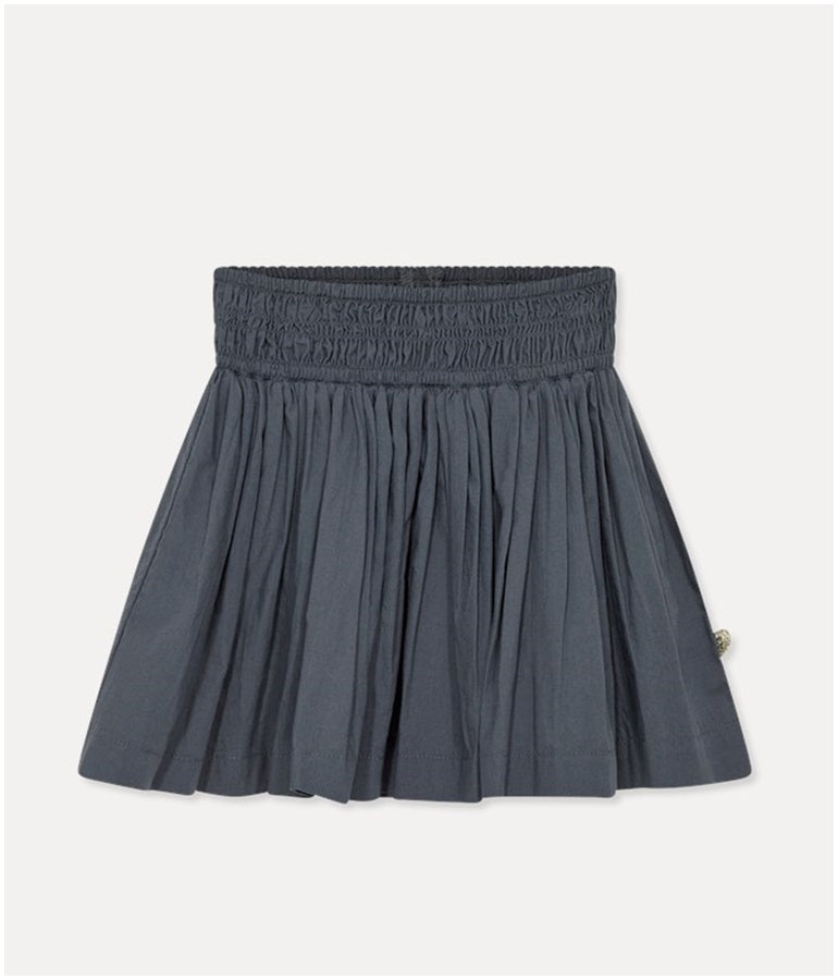 Girl's Cotton Skirt - Dark Petrol