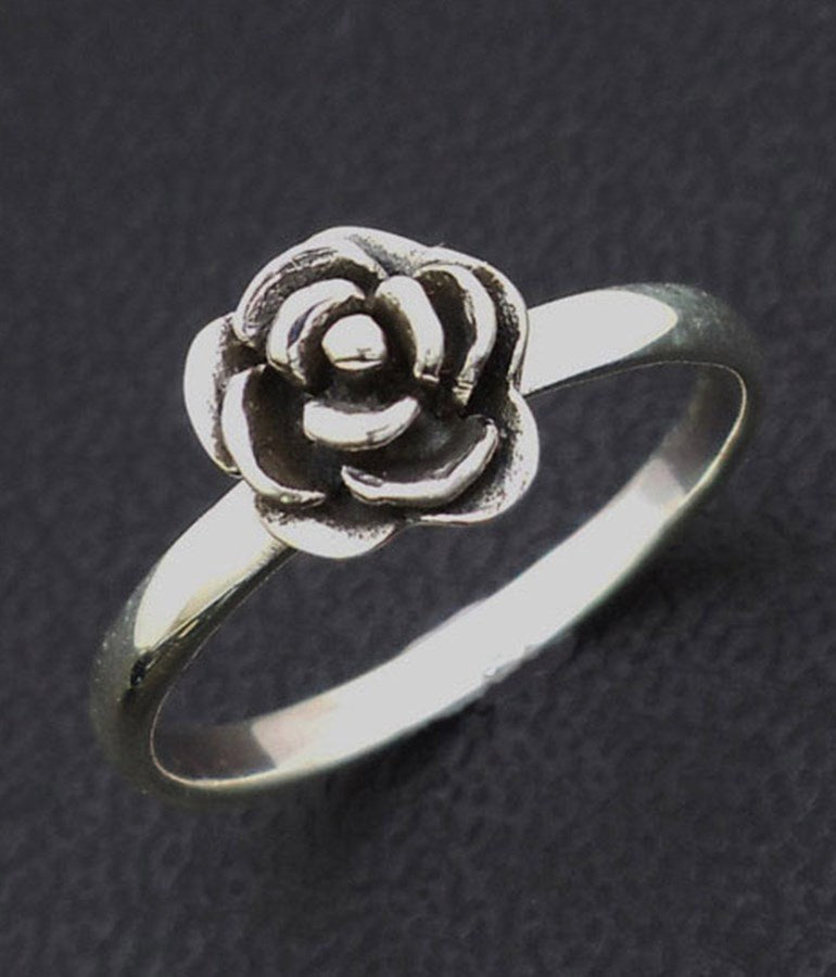 Girl's Sterling Silver Ring - Rose