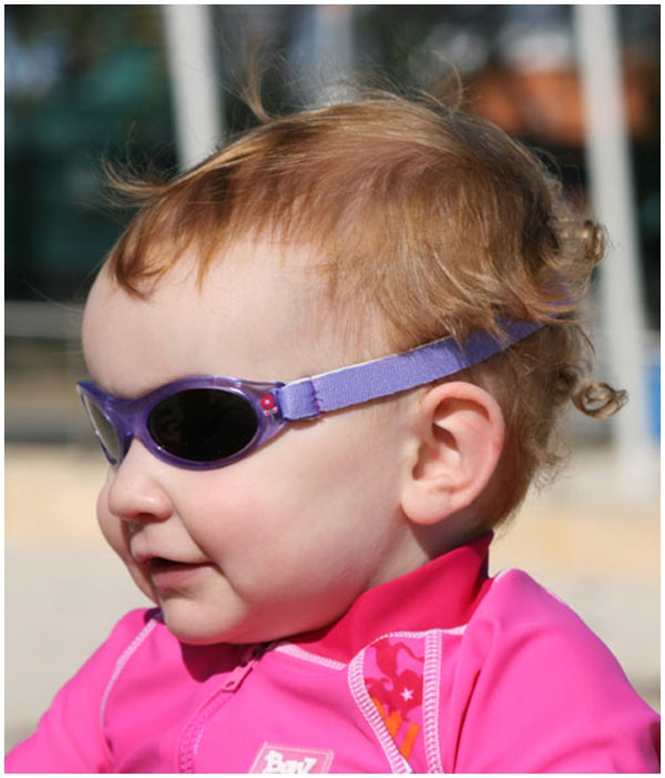 Baby Adventure Banz Lavender Flowers Sunglasses for under 2 years