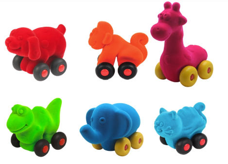 Soft Medium Wheeled Toy - Aniwheels