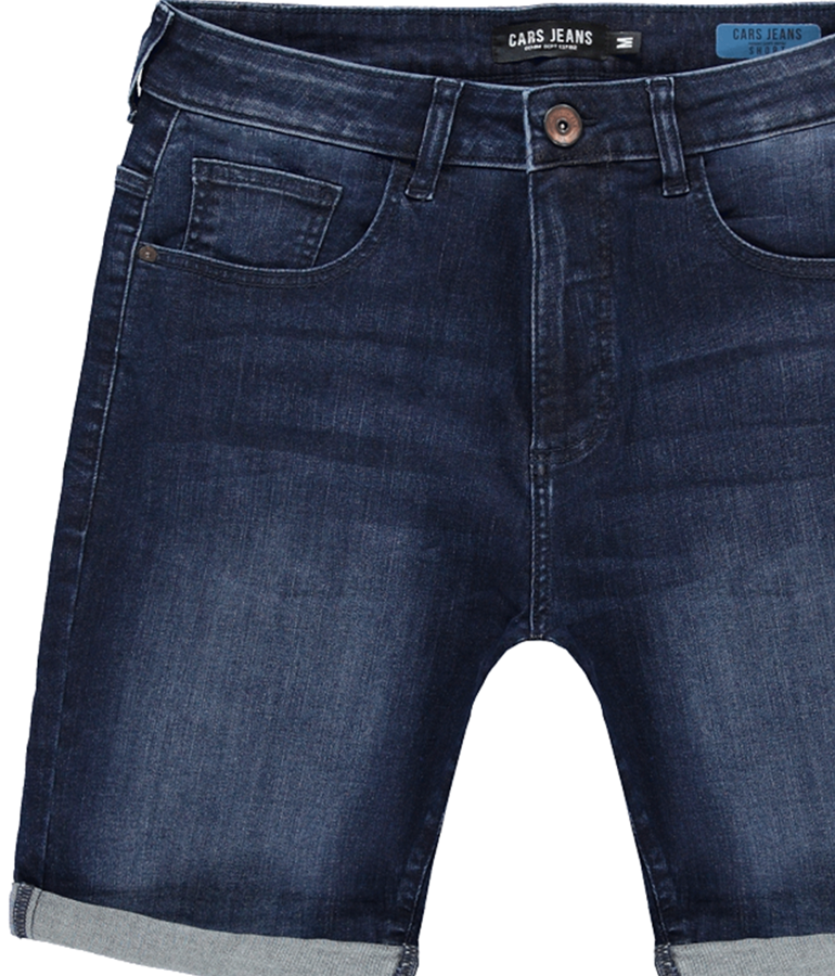 Boy's Cotton Lodger Denim Shorts - Dark Used