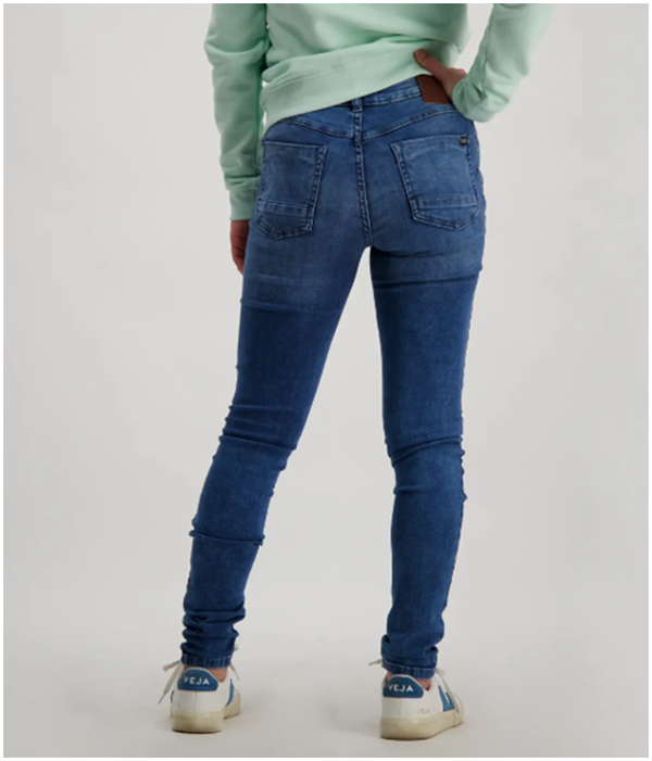 Girl's Jeans Ophelia Denim JR. Super Skinny - Stone Used