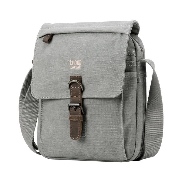 Troop London Classic Shoulder Bag - Ash Grey