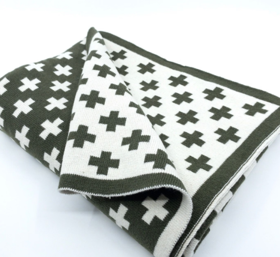 Organic-cotton Cot Blankets - Forest Elf