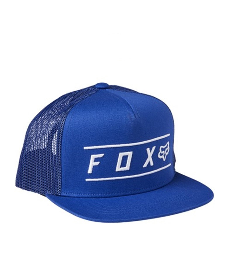 Fox Youth Pinnacle Snapback Mest Hat - Blue OS