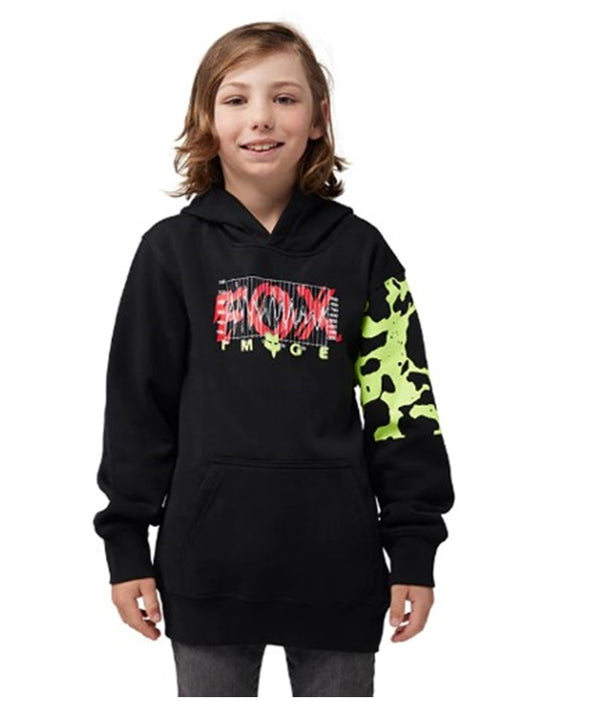 Fox Youth Energy Pullover Fleece Hoodie - Black