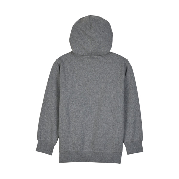 Fox Youth Scans Pullover Fleece Hoodie - Heather Graphite