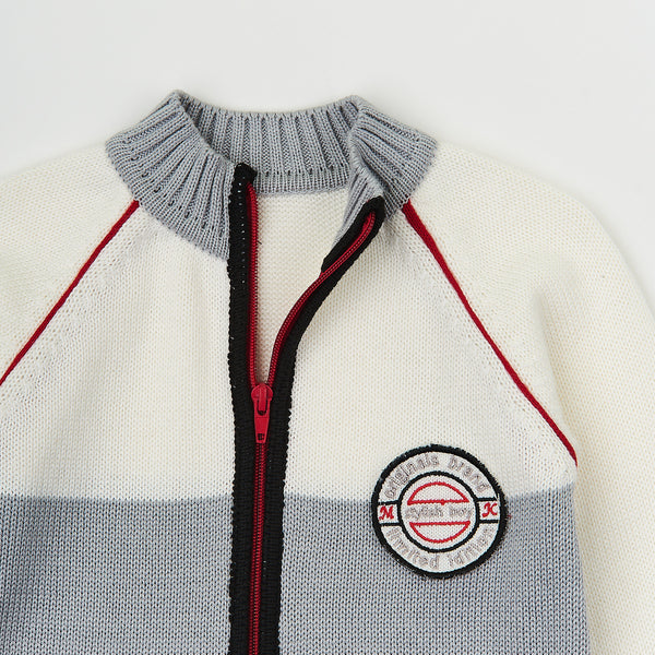 Kid's Cotton Cardigan -Mari Knit