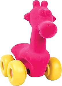 Soft Wheeled Large Giraffe
