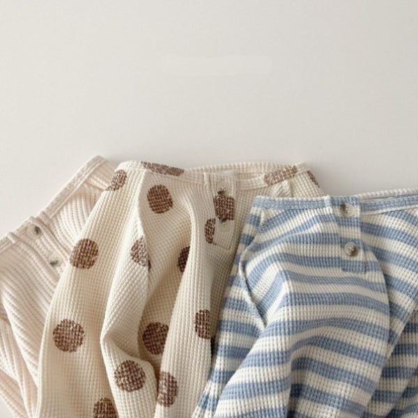 Kid's Long-sleeve Top - Blue Stripe