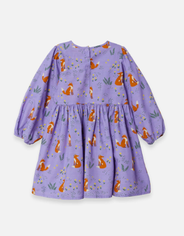 Girl's Cotton Fox Kids Dress