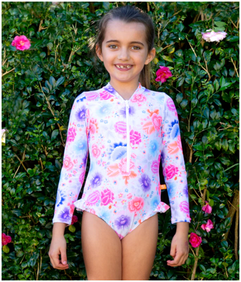 Girl's Miss Peony Sunsuit