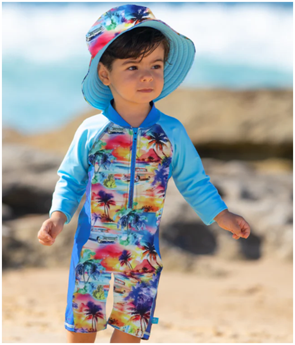 Boy's Miami Beach Onesie