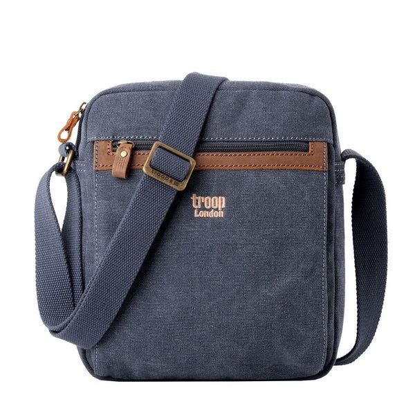 Troop London Classic Zip Top Body Bag – Blue