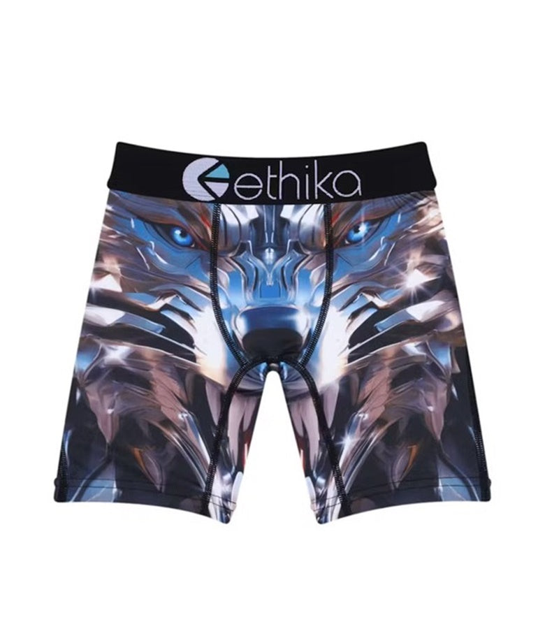 Ethika Toddler's Chrome Wolf Staple