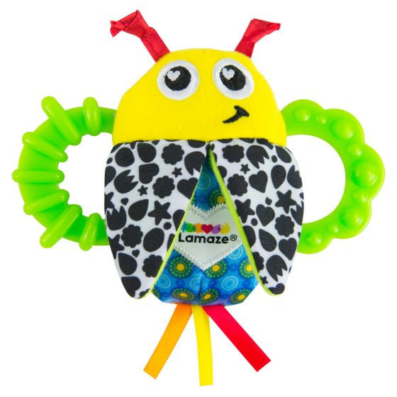 Lamaze Flip-Flop Bitty Bite Bug Rattle