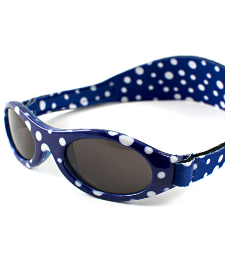 Baby Adventure Banz Blue Dot Sunglasses for under 2 years