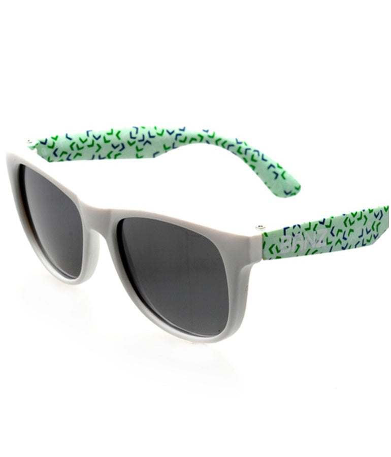Beachcomber Banz Confetti Green Polarised Sunglasses for 2-5 years