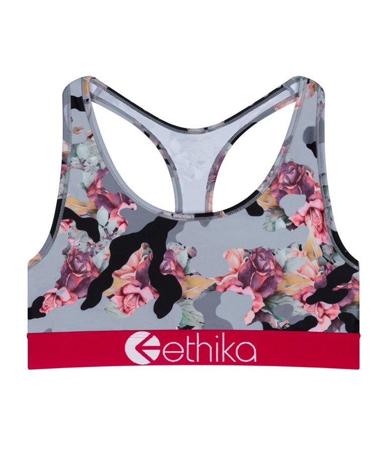 Ethika Girl's Concrete Rose Sports Bra