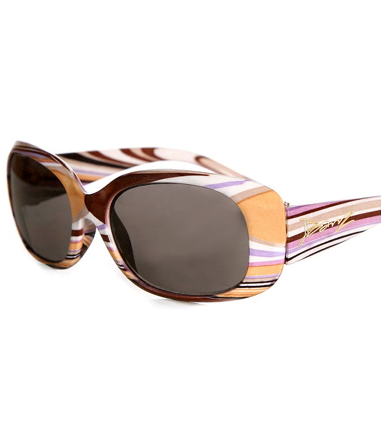 JBanz Pattern Lilac Stripe sunglasses for 4-10 years