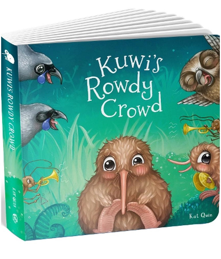 Kuwi's Rowdy Crowd Board Book