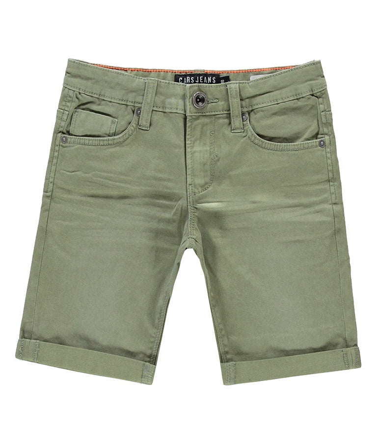 Boy's Cotton Lucky Shorts - Army