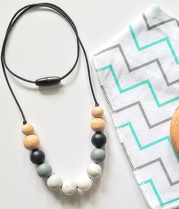 Silicone teething best sale necklace nz