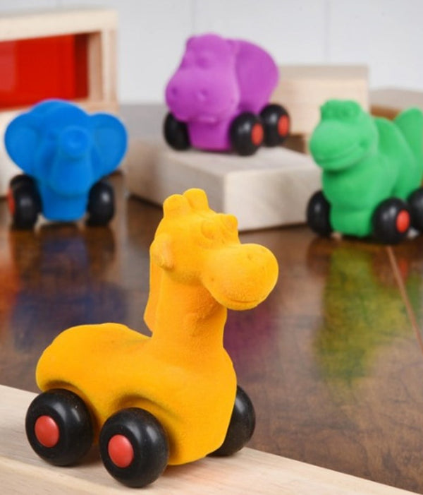 Soft Micro Wheeled Toys - Aniwheels