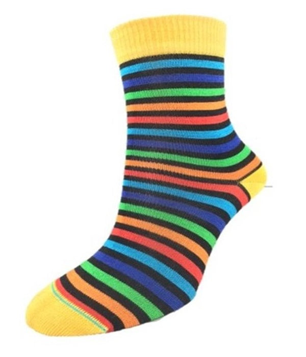 NZ Made Kids' Striped Socks